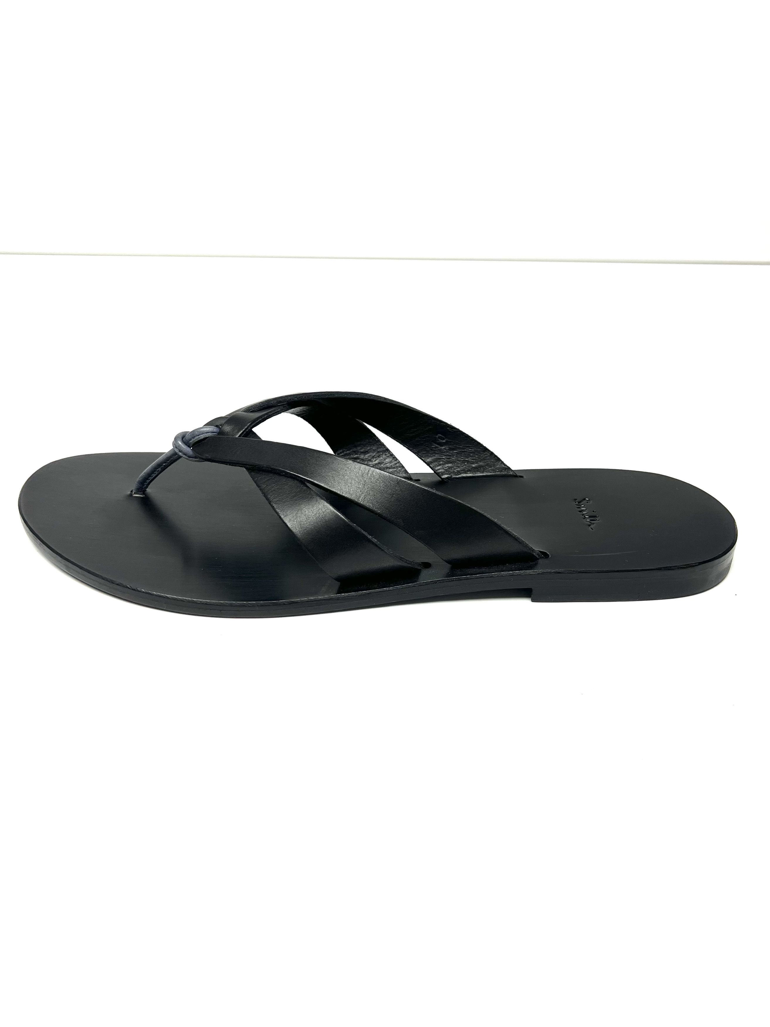 Paul Smith PAUL SMITH LEATHER HAND MADE SLIDE / SANDALS Size US 10 / EU 43 - 7 Thumbnail