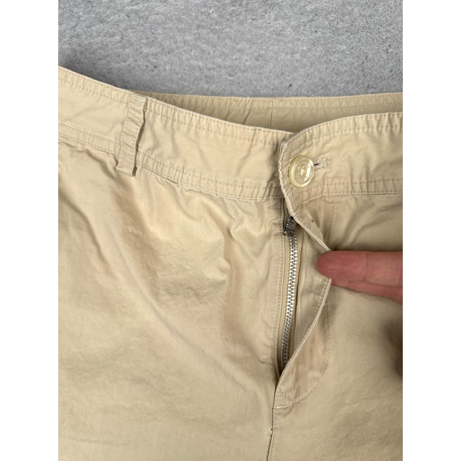 Ralph Lauren Lauren Ralph Lauren Shorts Womens 8P Beige Cargo Twill Hiking Travel Casual Petsite? Size 30" / US 8 / IT 44 - 6 Thumbnail