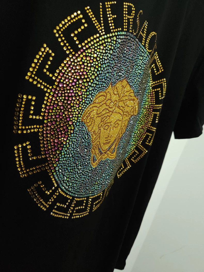 Versace Versace Full diamond short sleeves Size US S / EU 44-46 / 1 - 4 Thumbnail