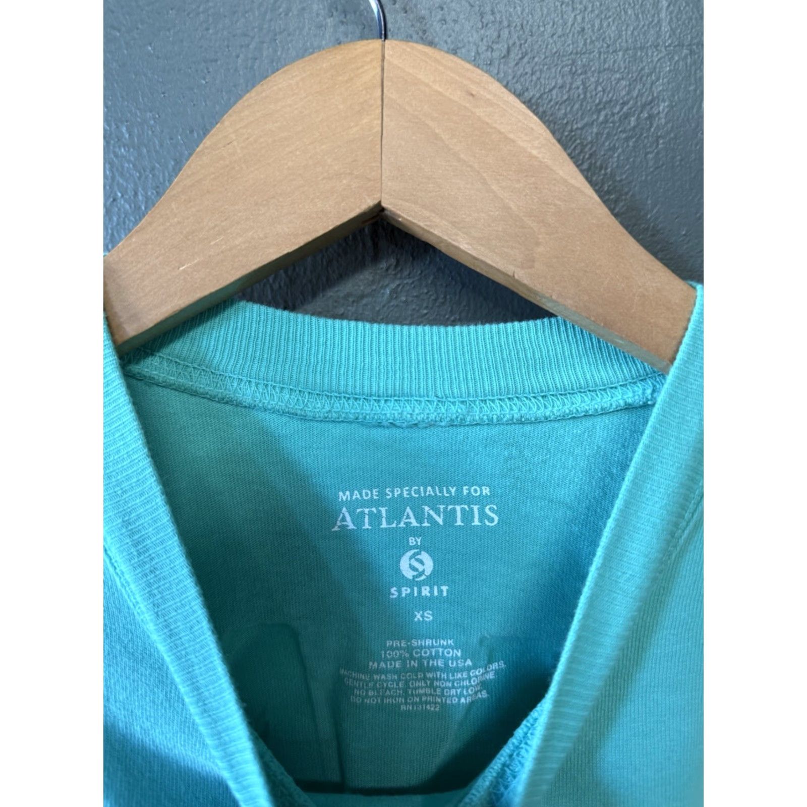 Vintage Atlantis Spirit Jersey Shirt Womens Blue Long Sleeve XS Spirit Shirt Womens XS Blue Long Sleeve Atlantis Spirit Jersey Shirt Size XS / US 0-2 / IT 36-38 - 3 Thumbnail