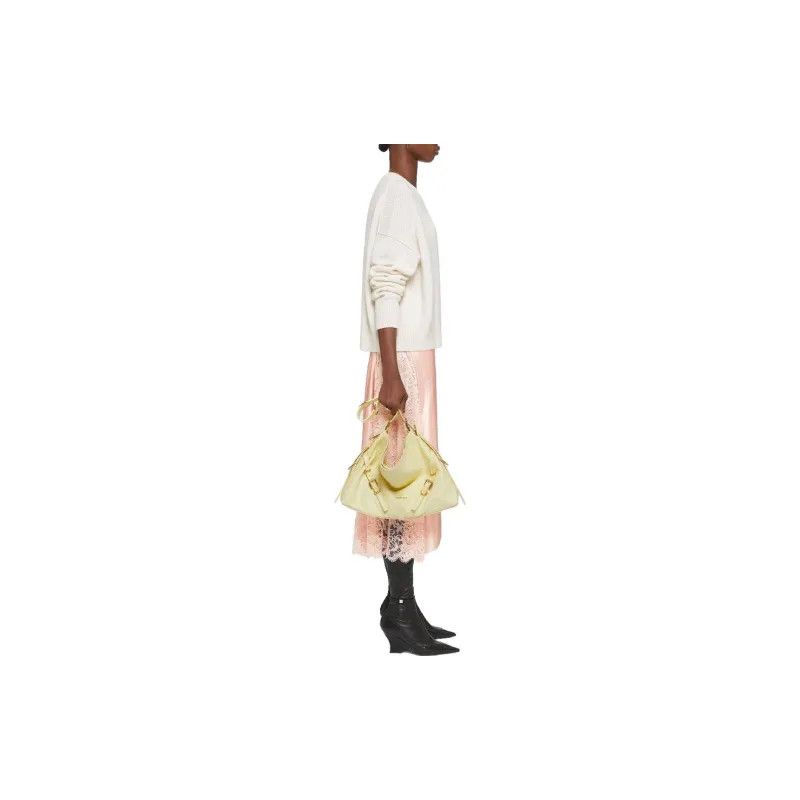 Givenchy o1w1db10325 Skirt With Lace Details in Rose Size 27" / US 4 / IT 40 - 3 Thumbnail