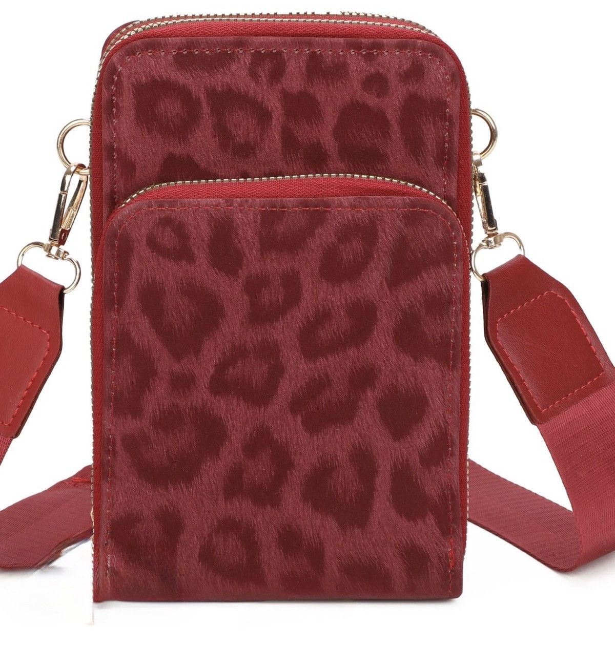 Other Leopard Print Crossbody Phone Bag with Matching Wallet Size ONE SIZE - 1 Thumbnail