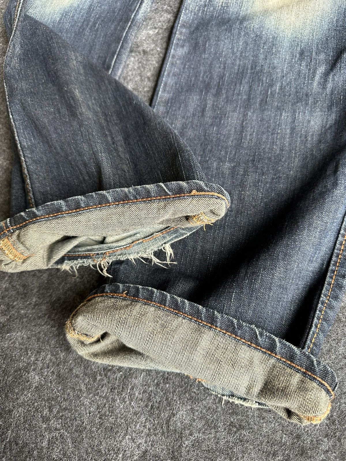 Edwin Vintage Edwin 503 Bluetrip Faded Washed Denim 32x34 D432 Size US 32 / EU 48 - 12 Thumbnail