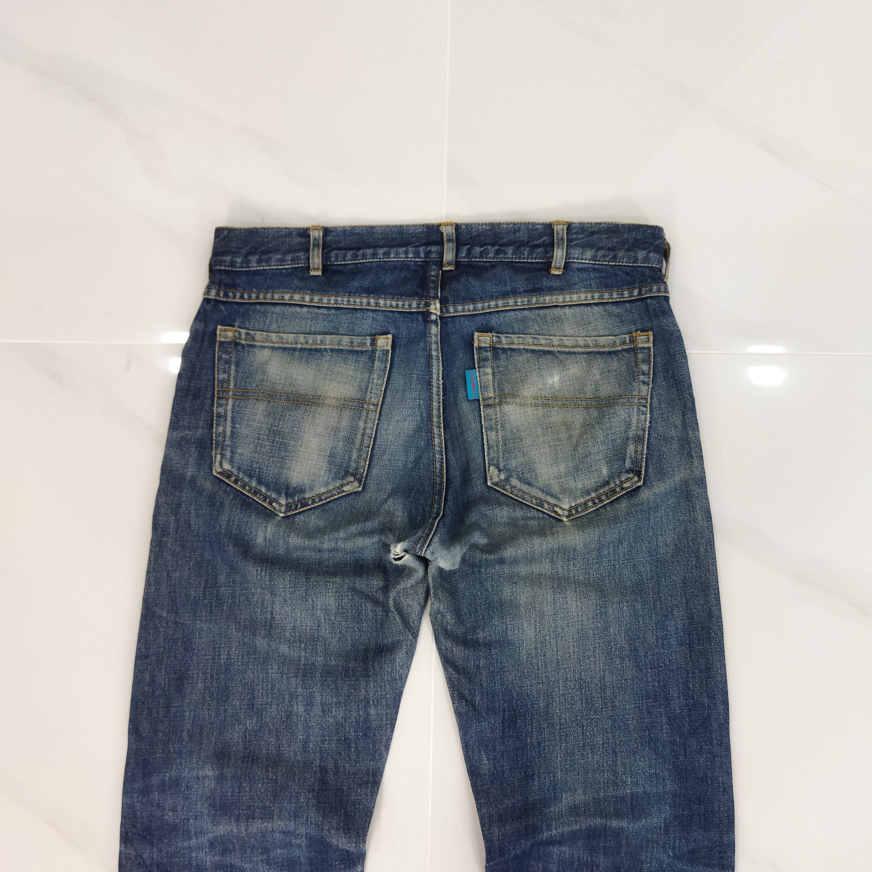 Other VINTAGE HAMNETT DISTRESSED BLUE JEANS PANTS Size US 30 / EU 46 - 9 Thumbnail