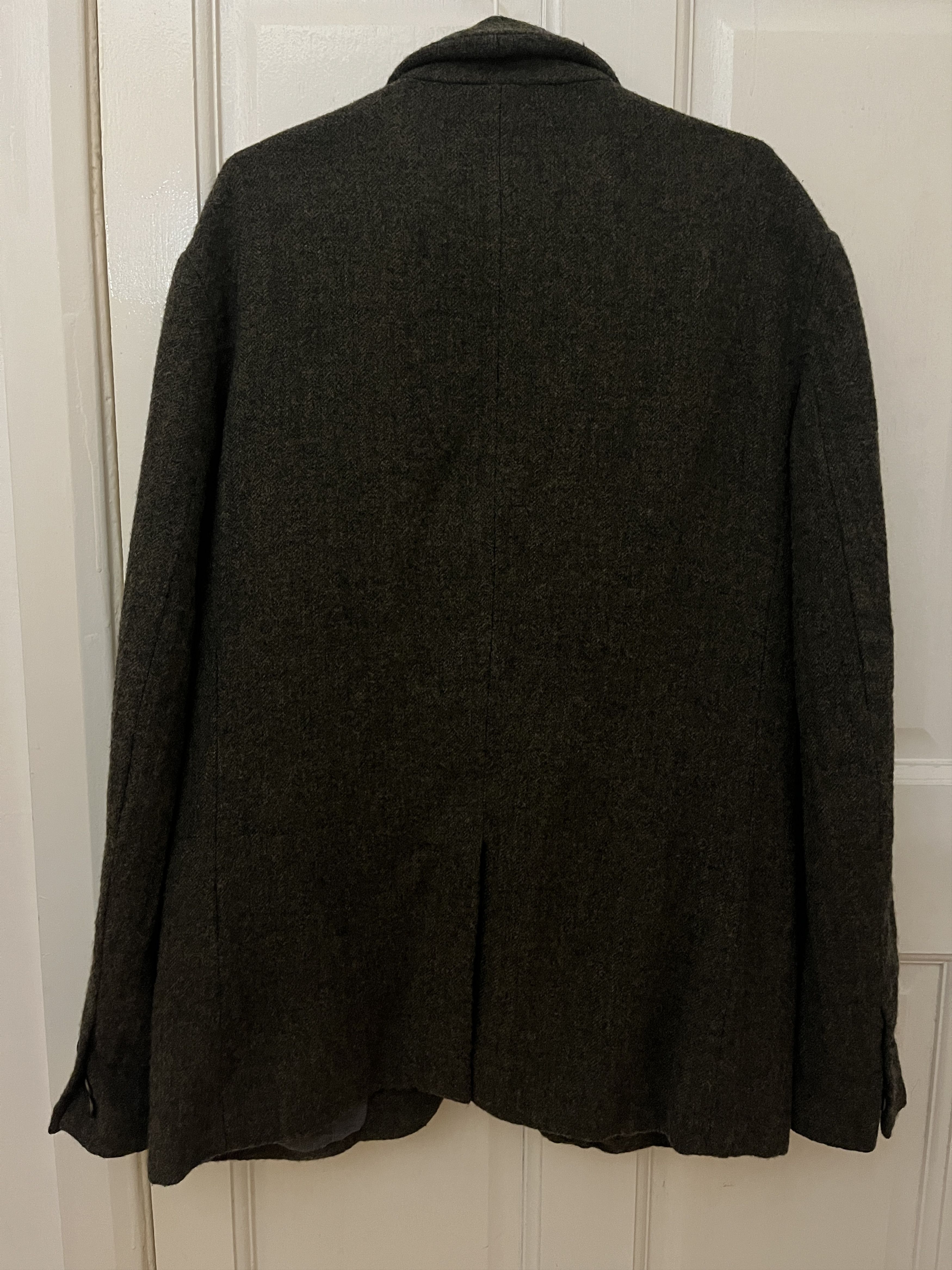 Forme D'Expression Heavy wool tailored jacket / blazer Size 52L - 2 Thumbnail