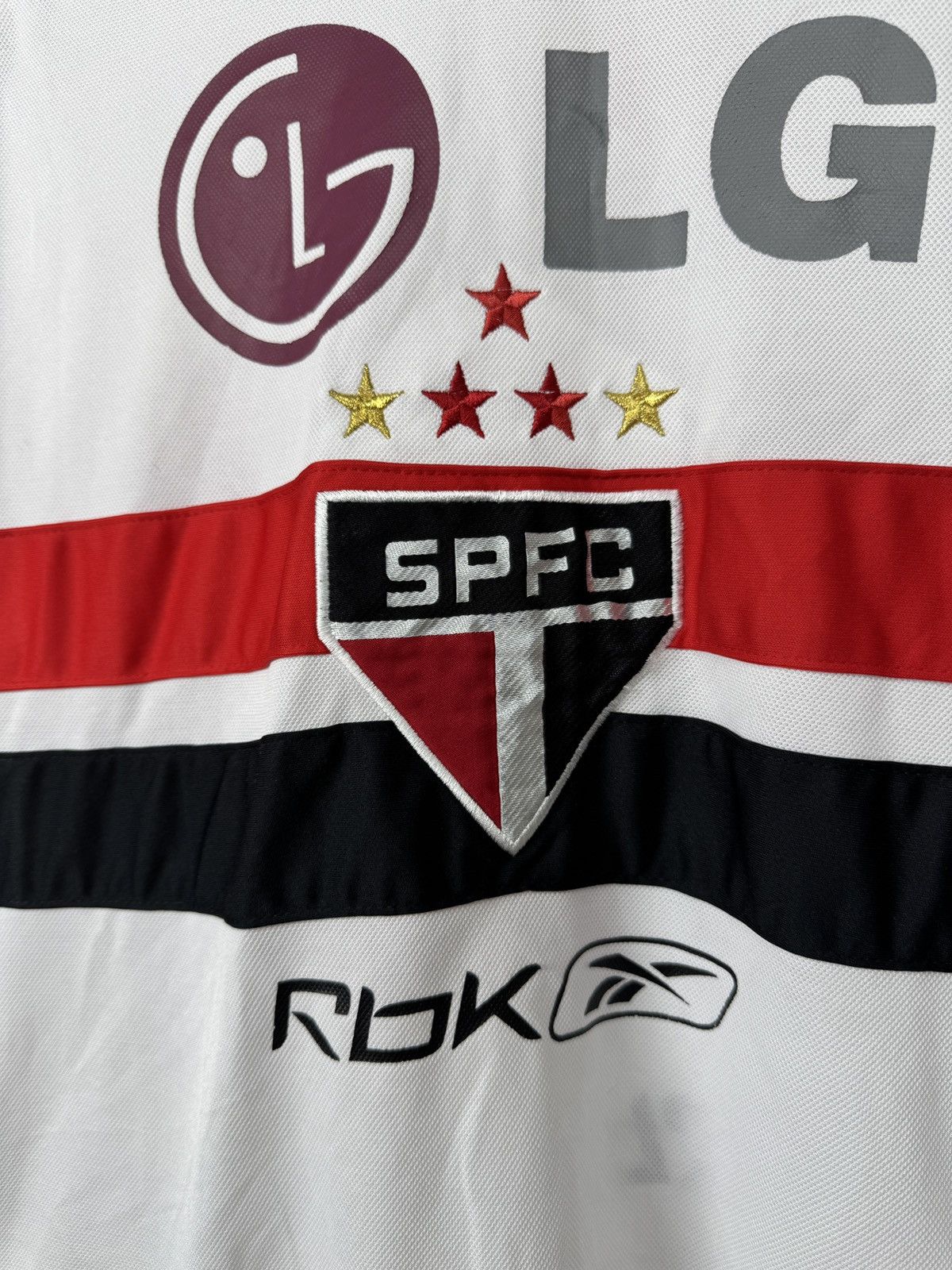 Reebok San Paolo Reebok vintage #10 soccer jersey football shirt Size US L / EU 52-54 / 3 - 6 Thumbnail