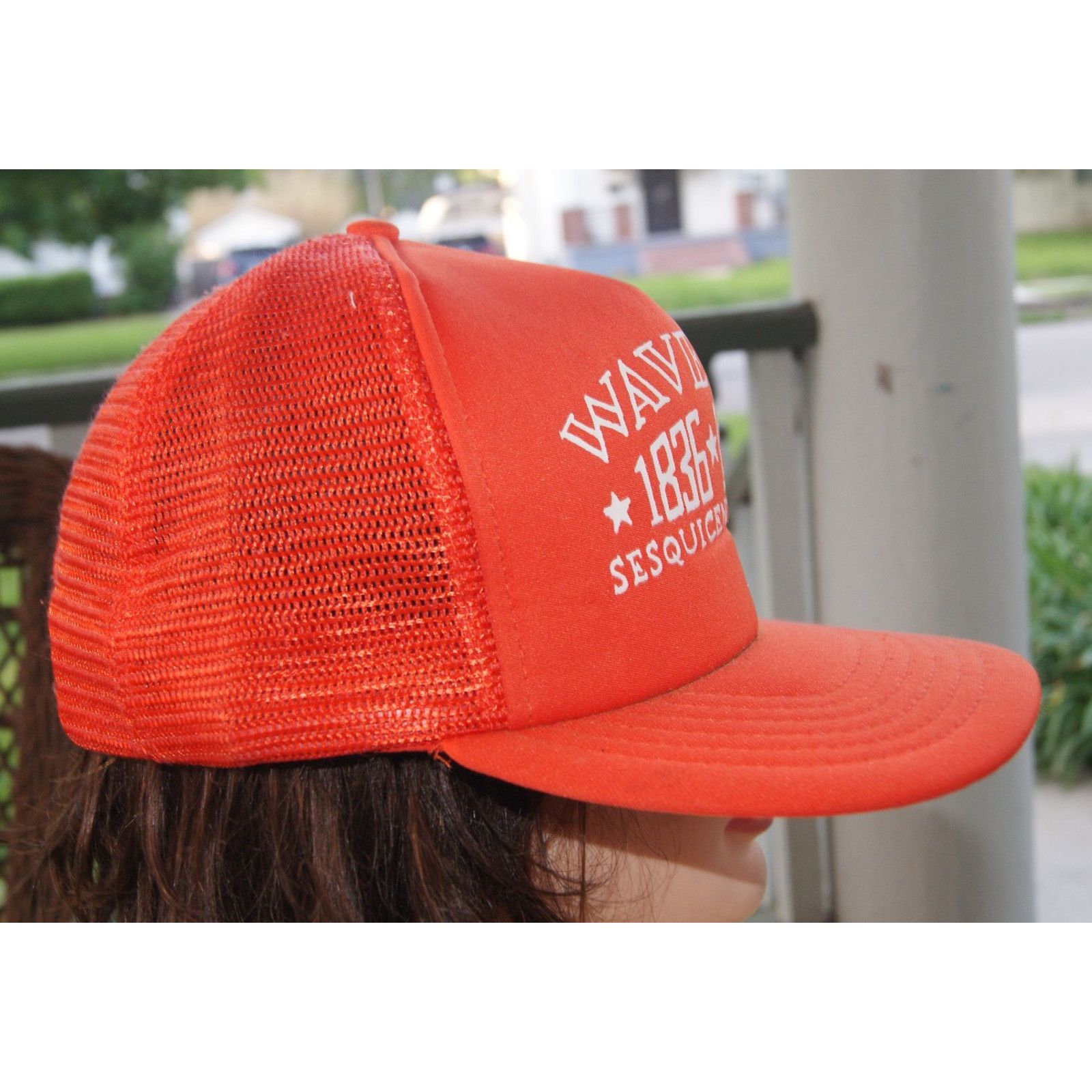 Vintage VTG Waverly IL Sesquicentennial 1986 Mesh Trucker Hat Cap Size ONE SIZE - 3 Thumbnail
