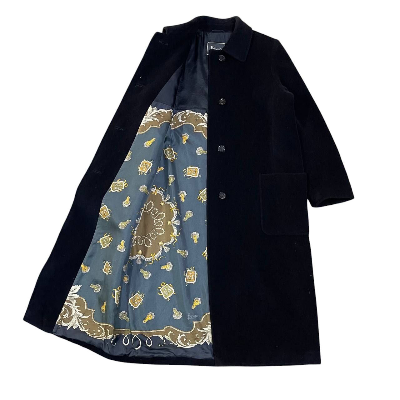 Herno Vintage Herno Wool Long Coat Size US S / EU 44-46 / 1 - 1 Thumbnail