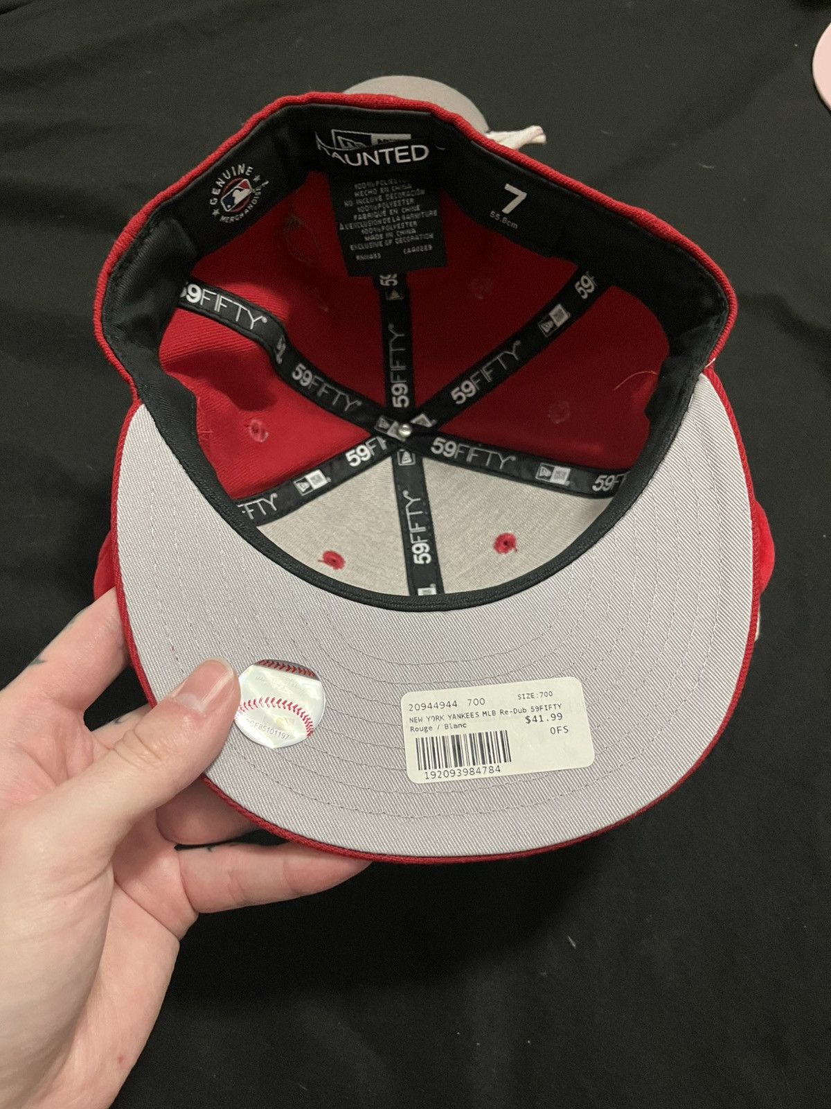 New York Yankees Ny Yankees 59 fifty fitted hat groudon size 7 Size ONE SIZE - 5 Thumbnail