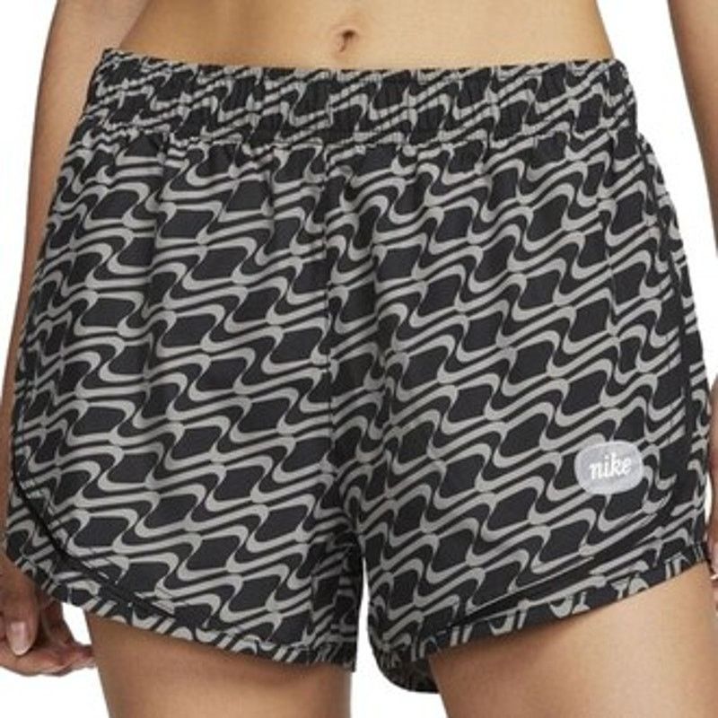 Nike NIKE Black & Gray Dri-FIT Tempo Icon Clash Running Shorts Size 32" / US 10 / IT 46 - 1 Thumbnail