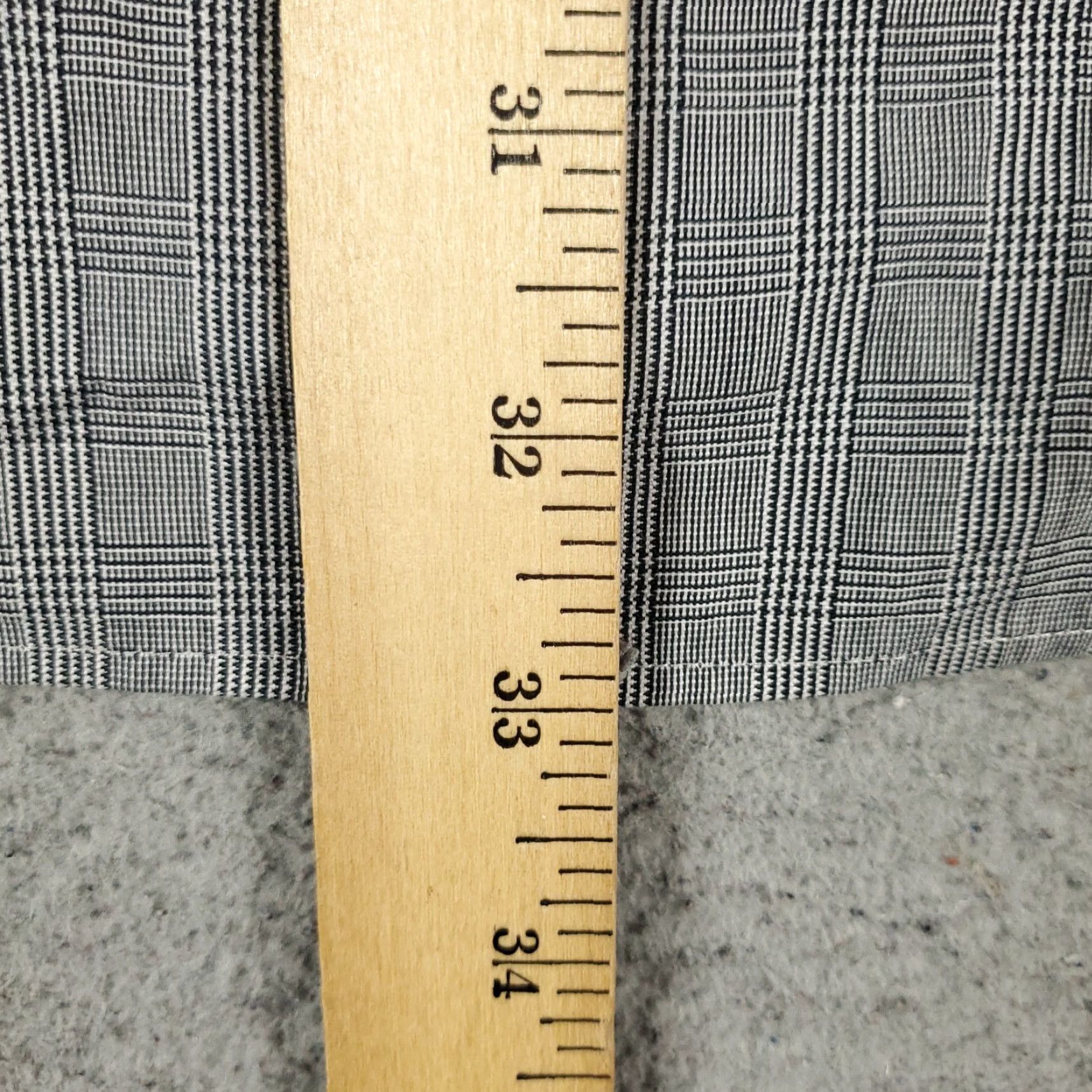 Ralph Lauren Ralph Lauren Dress Shirt Mens Size 17 Gray Plaid Button-Up Long Sleeve Classic Size 46R - 6 Thumbnail