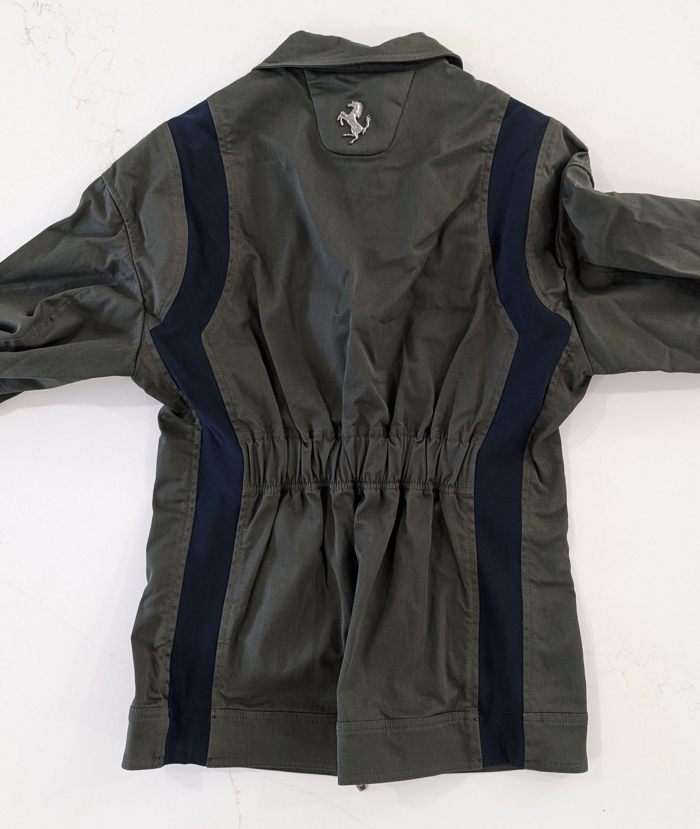 Ferrari Ferrari Women's Tape Stretch Twill Military Jacket S Size S / US 4 / IT 40 - 2 Thumbnail