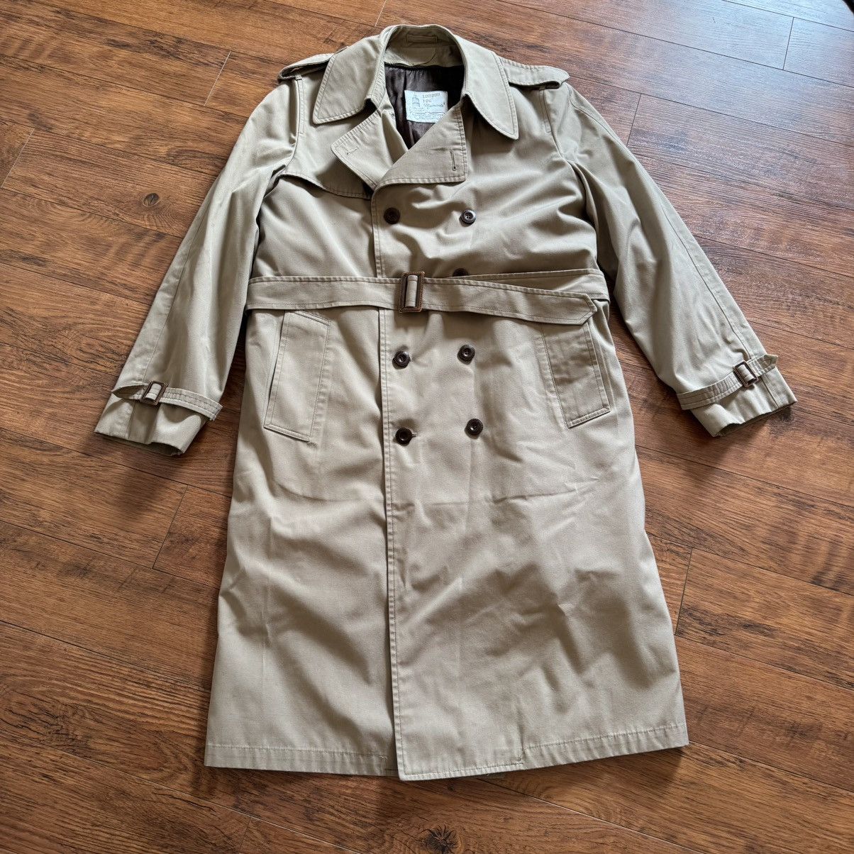 London Fog London Fog Trench Coat Lined Belted Beige 42 X-Long Tall Size US XS / EU 42 / 0 - 1 Thumbnail
