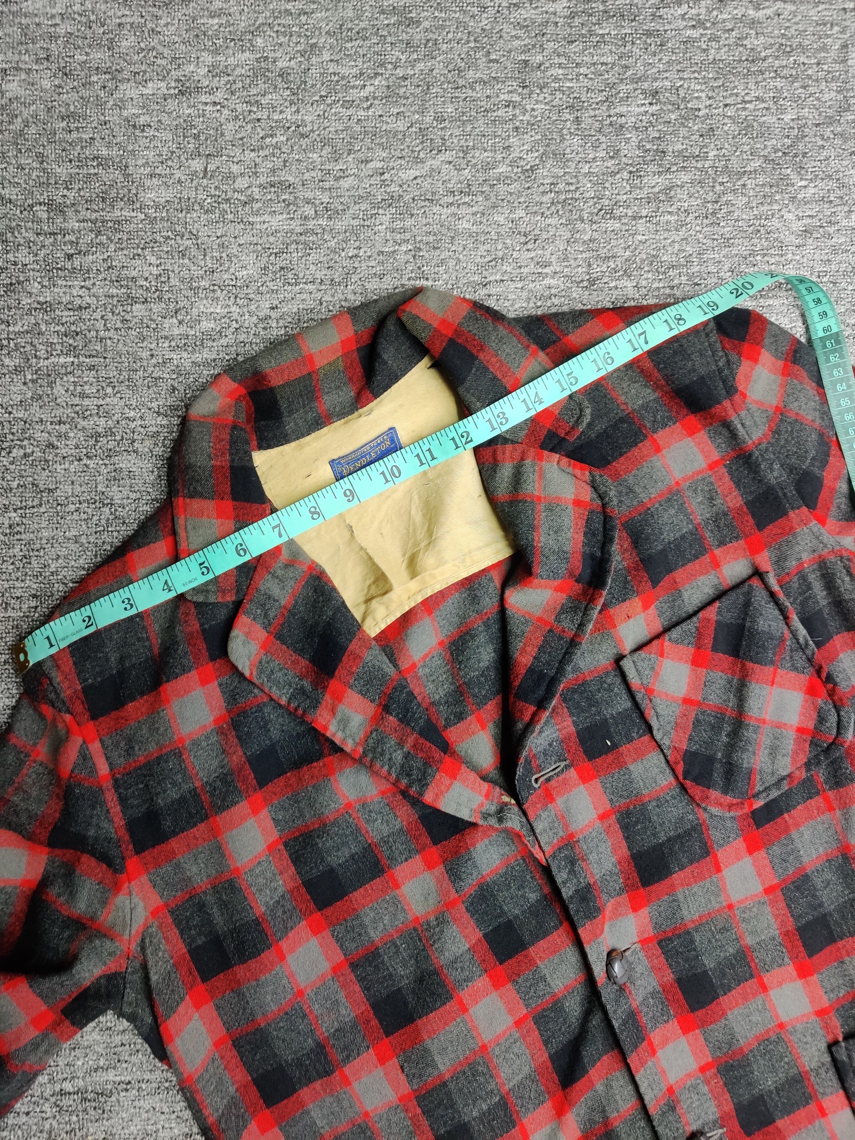Pendleton Vintage 90's Pendleton Wool Plaid Blazer Size US L / EU 52-54 / 3 - 15 Thumbnail