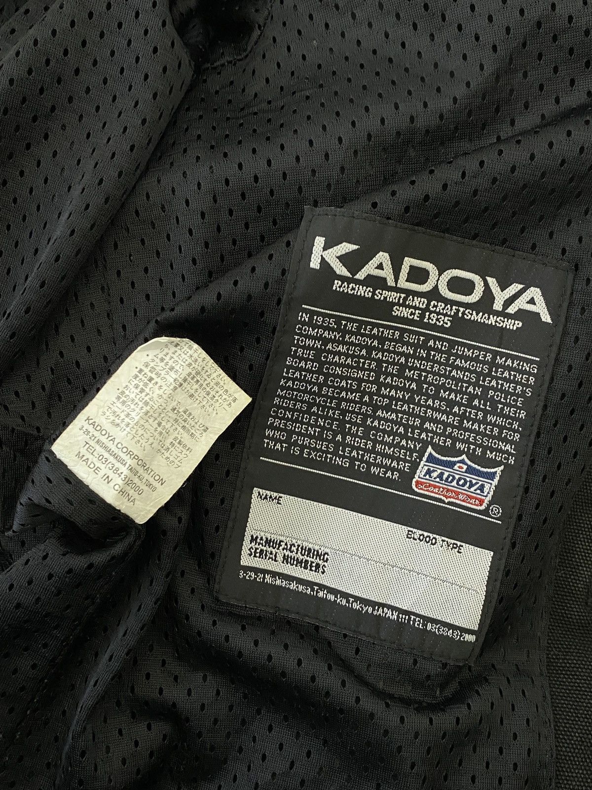 Kadoya Kadoya Sunfaded Distressed Cotton Biker Jacket Size US L / EU 52-54 / 3 - 3 Thumbnail