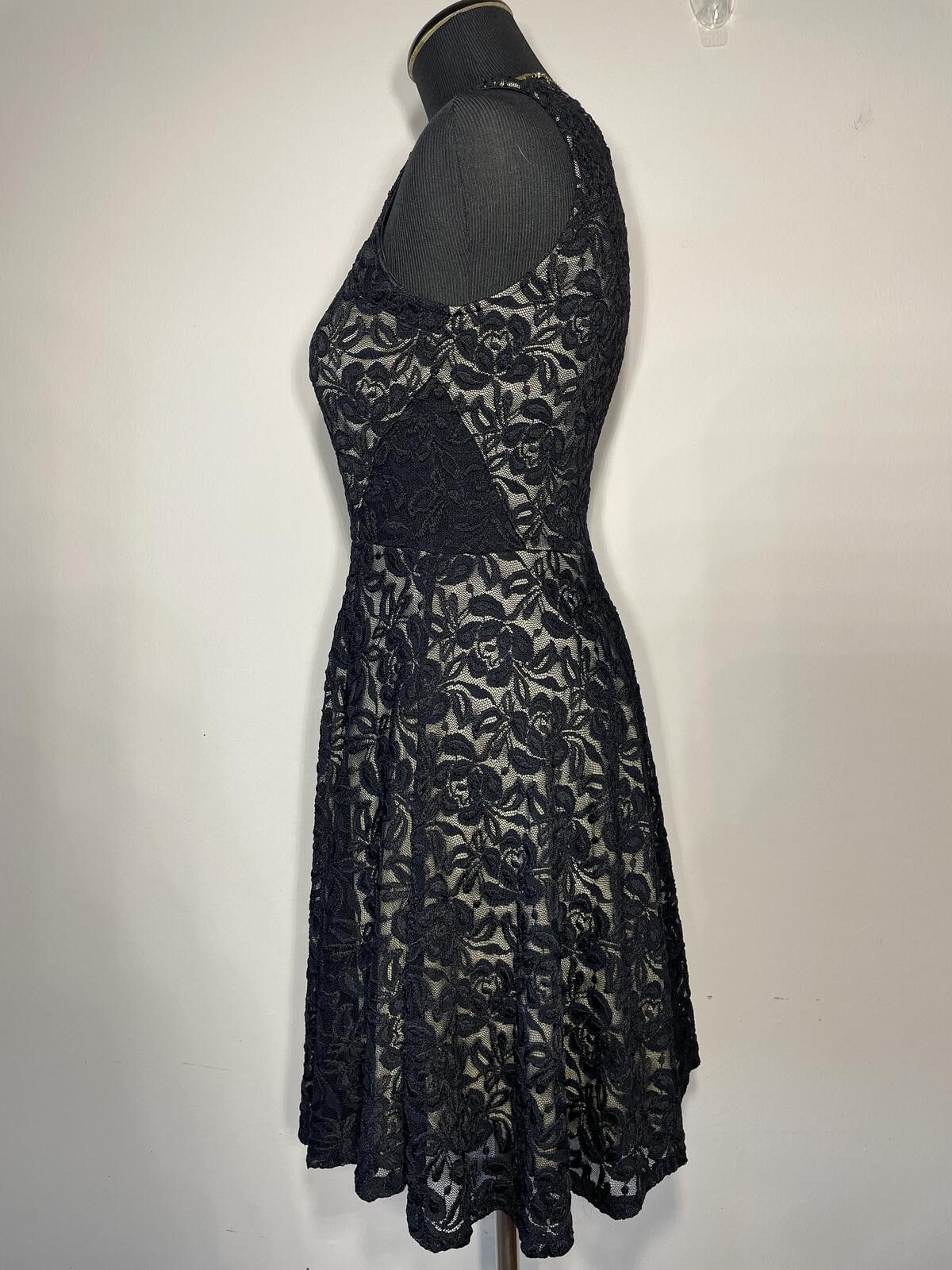 Other Whimsigoth Dream Vintage-Inspired Floral Lace Fit & Flare M Size M / US 6-8 / IT 42-44 - 6 Thumbnail