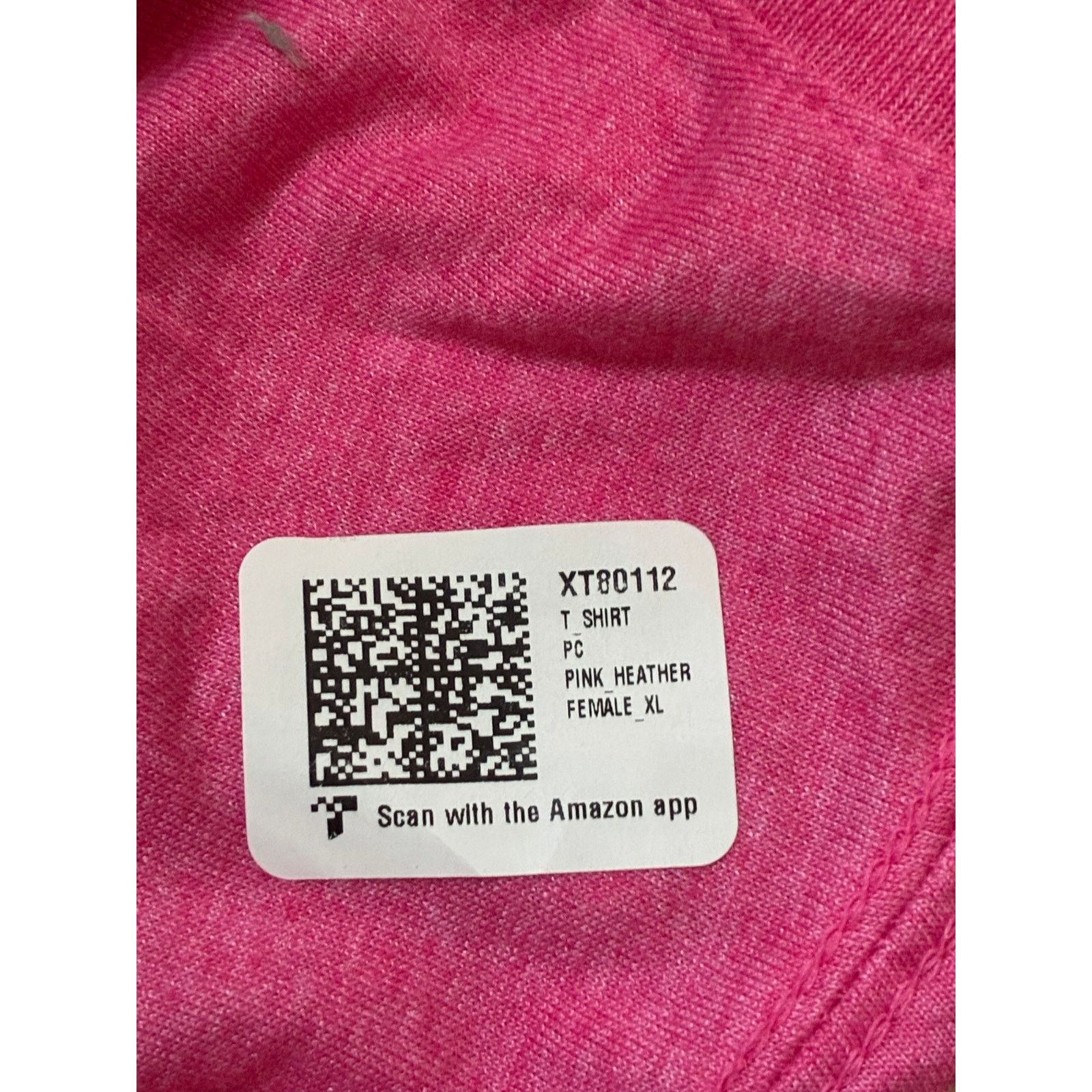 Gildan Gildan Joy Gladness Not Based On Circumstance Pink T-shirt Size XL / US 12-14 / IT 48-50 - 5 Thumbnail