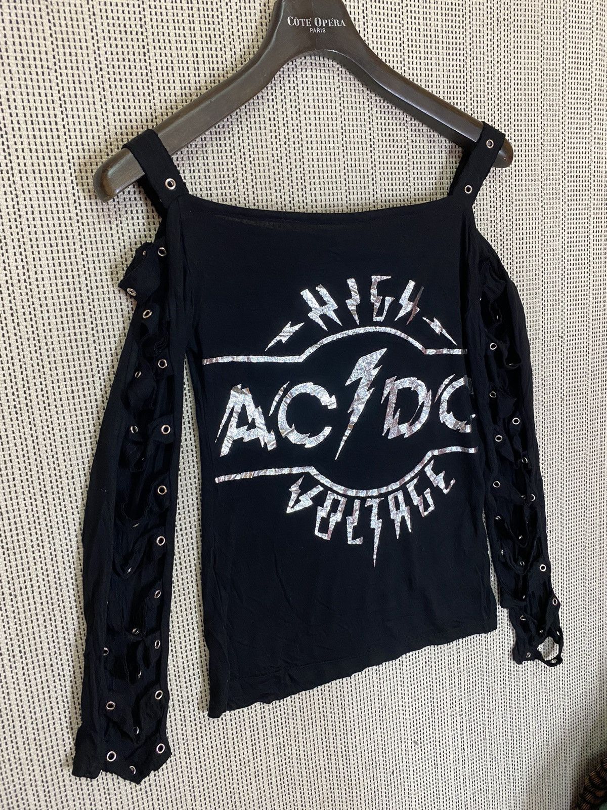 Japanese Brand ‼️BUDDHISTPUNK X ACDC ROCK BAND LONGSLEEVE STRETCHABLE‼️ Size US M / EU 48-50 / 2 - 2 Thumbnail
