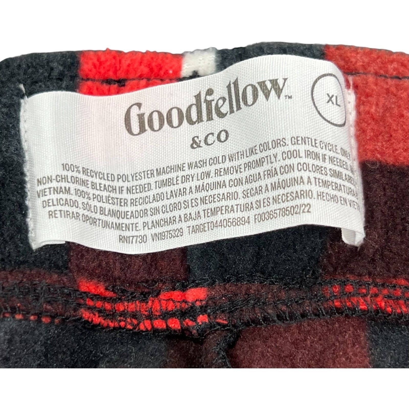 Other Goodfellow & Co - Men's Plaid Flannel Lounge Pajama Pants - Size ONE SIZE - 8 Thumbnail