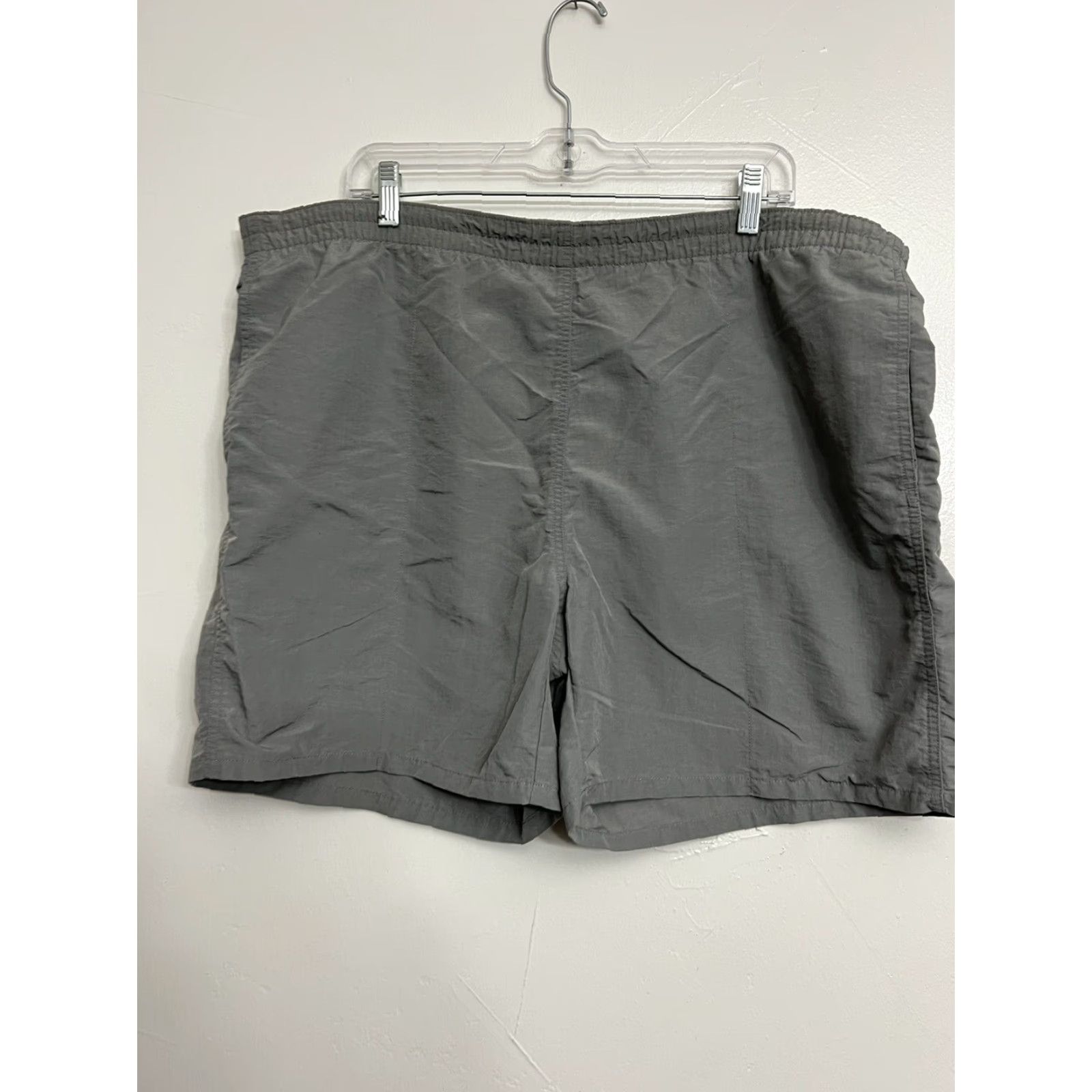 Vintage VINTAGE Woolrich Men Bottom L Gray Trunks Drawstring Pockets Size ONE SIZE - 2 Thumbnail