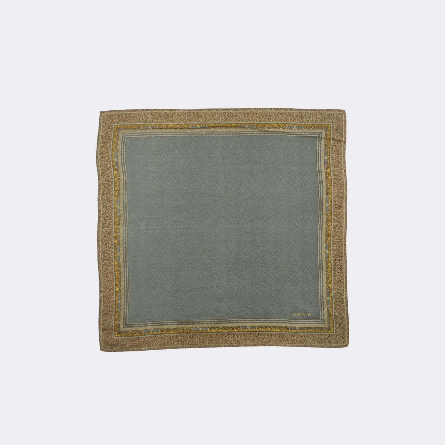 Lanvin Vintage Lanvin Handkerchief Neckerchief Bandana H344M Size ONE SIZE - 1 Thumbnail