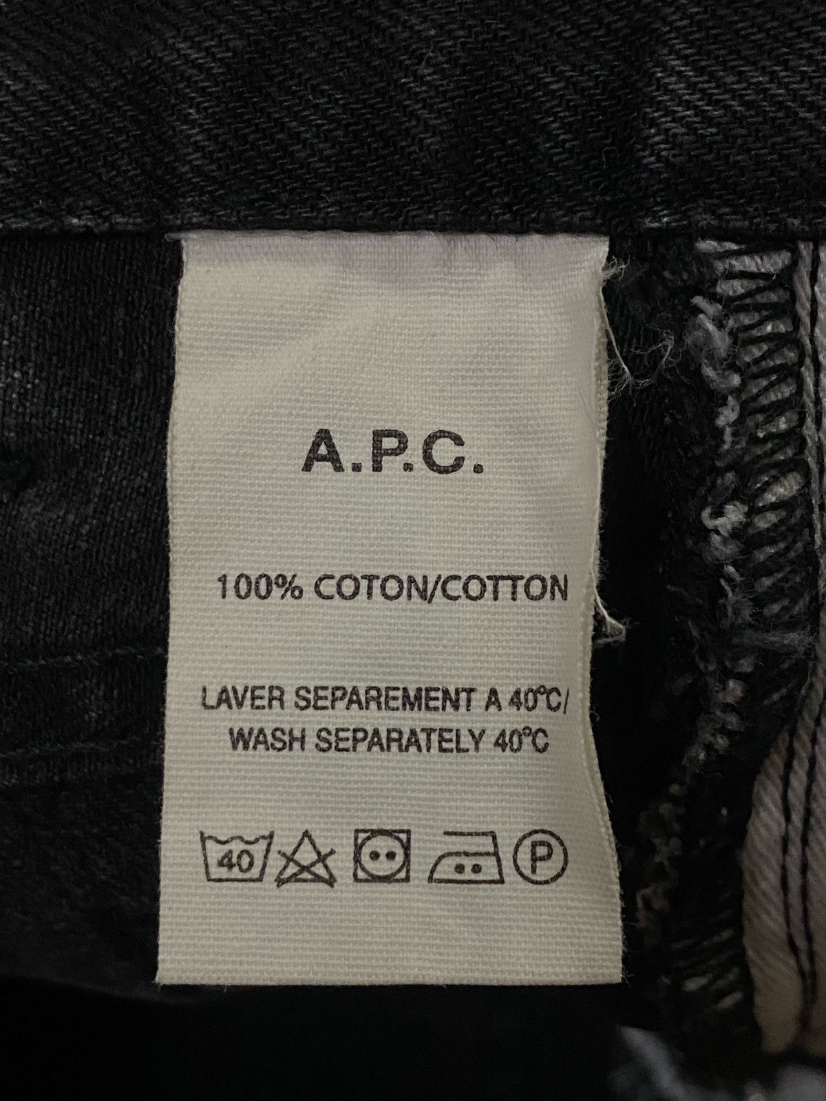 A.P.C. × Japanese Brand A.P.C Raw Denim Jeans Size US 30 / EU 46 - 12 Thumbnail