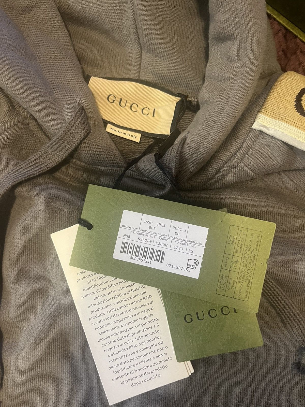 Gucci Hooded sweatshirt Size US XS / EU 42 / 0 - 2 Thumbnail