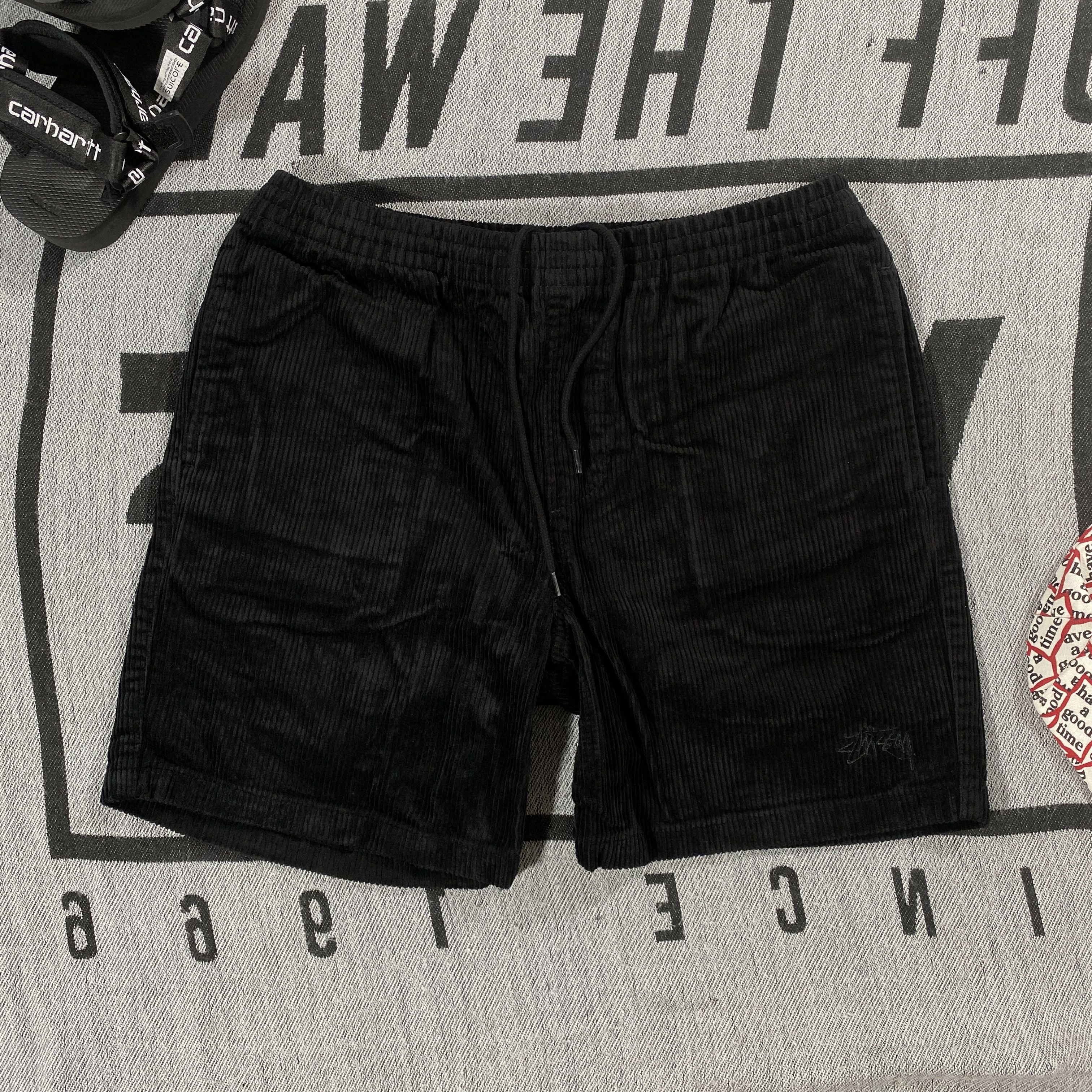 パンツ OLD STUSSY Shorts Made in USA Stussy VINTAGE 90's RARE‼️Stussy Monogram Made In USA Shortpants