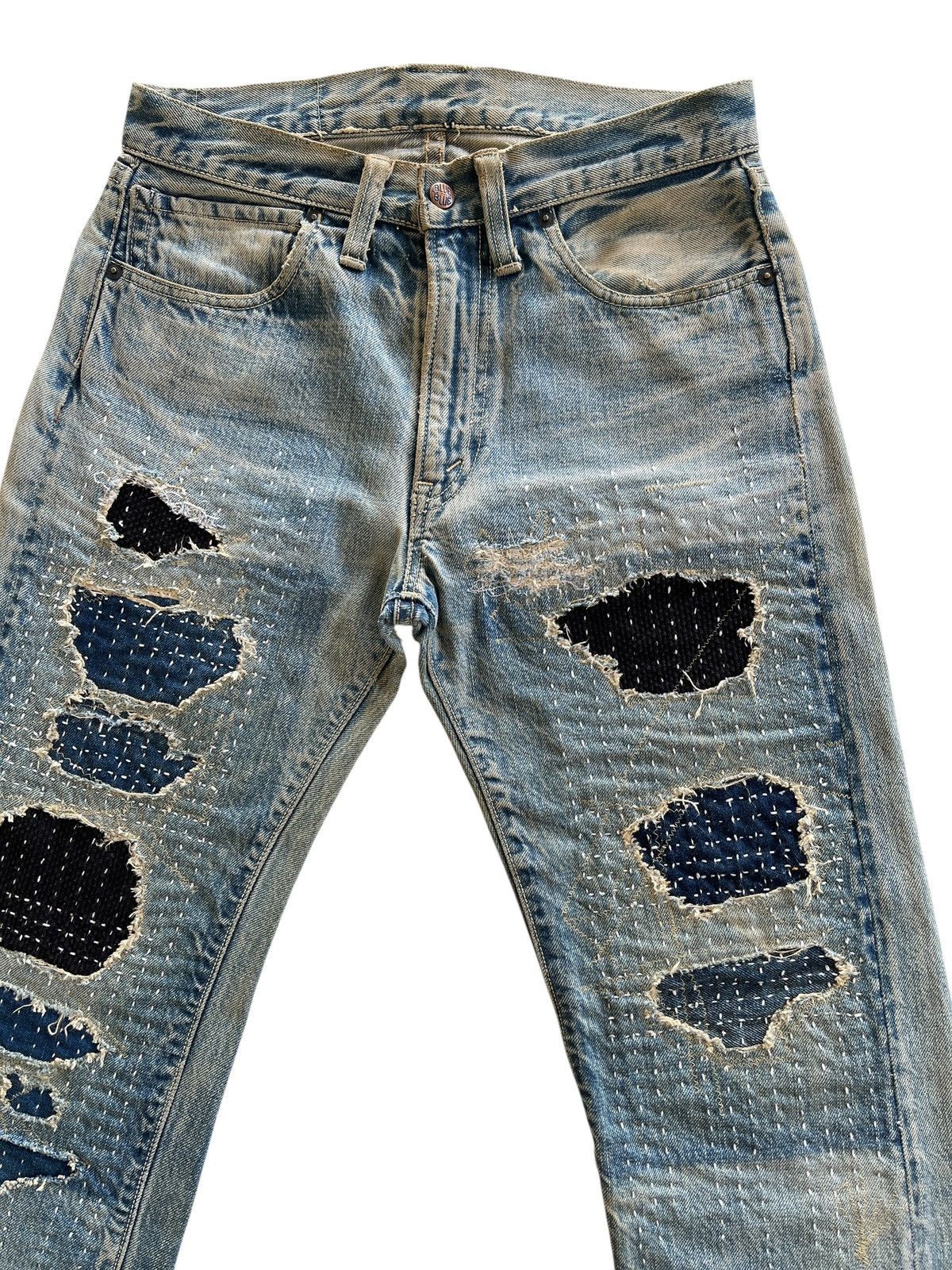 Blue Blue Japan Blue Blue Japan Sashiko Denim Size US 28 / EU 44 - 4 Thumbnail