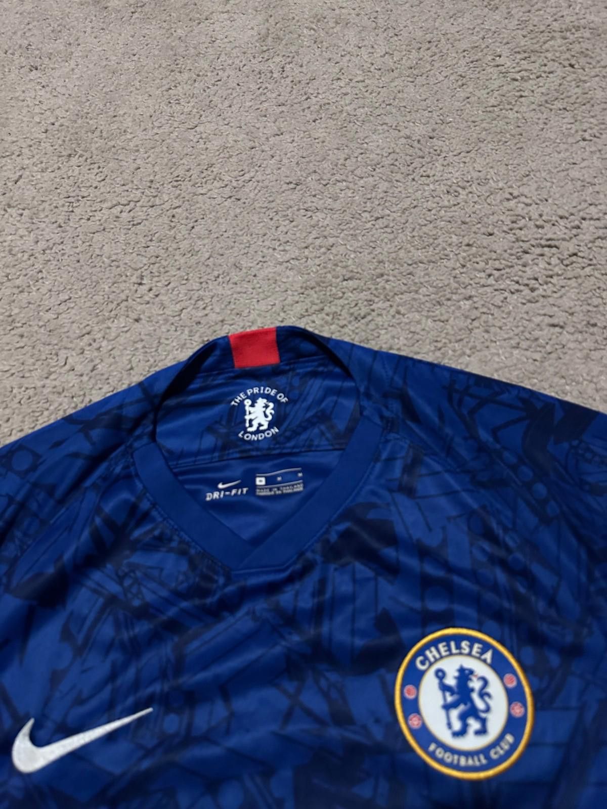 Nike Nike CHELSEA 2019 2020 Home Football Shirt Soccer Jersey #10 Size US M / EU 48-50 / 2 - 4 Thumbnail