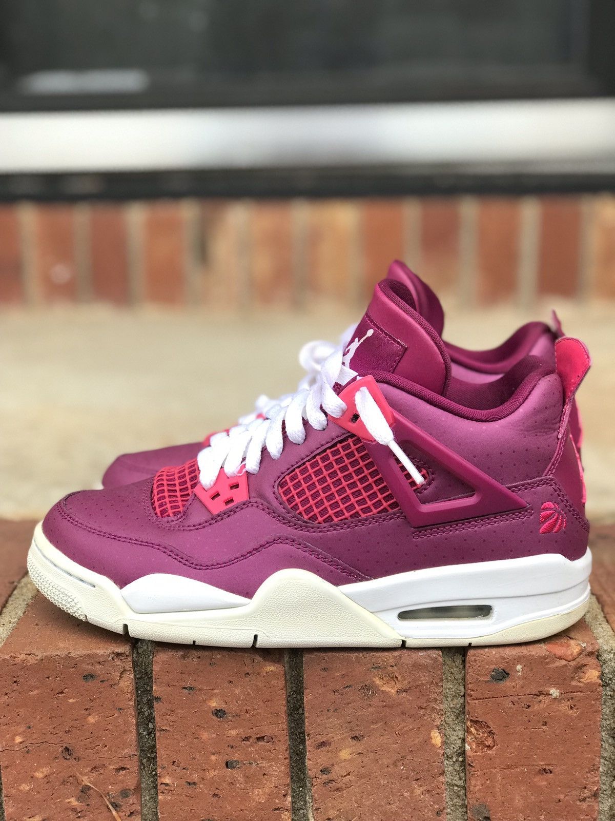 Jordan Brand Air Jordan Retro 4 ‘For the Love of the Game’ Sz 5Y / 6.5W Size US 5 / IT 35 - 2 Thumbnail