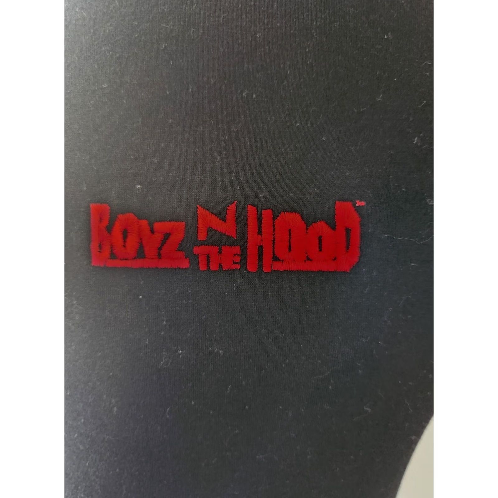 Vintage Rare Embroidered Boyz N The Hood Movie Black T Shirt Size Small Size US S / EU 44-46 / 1 - 2 Thumbnail