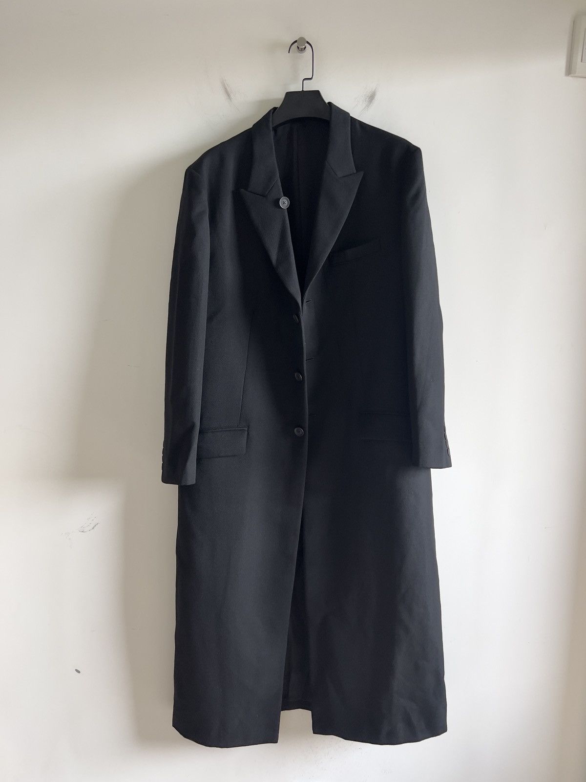 Yohji Yamamoto Yohji Yamamoto Pour Homme - Hidden Right Double layered JKT Size US XL / EU 56 / 4 - 2 Thumbnail