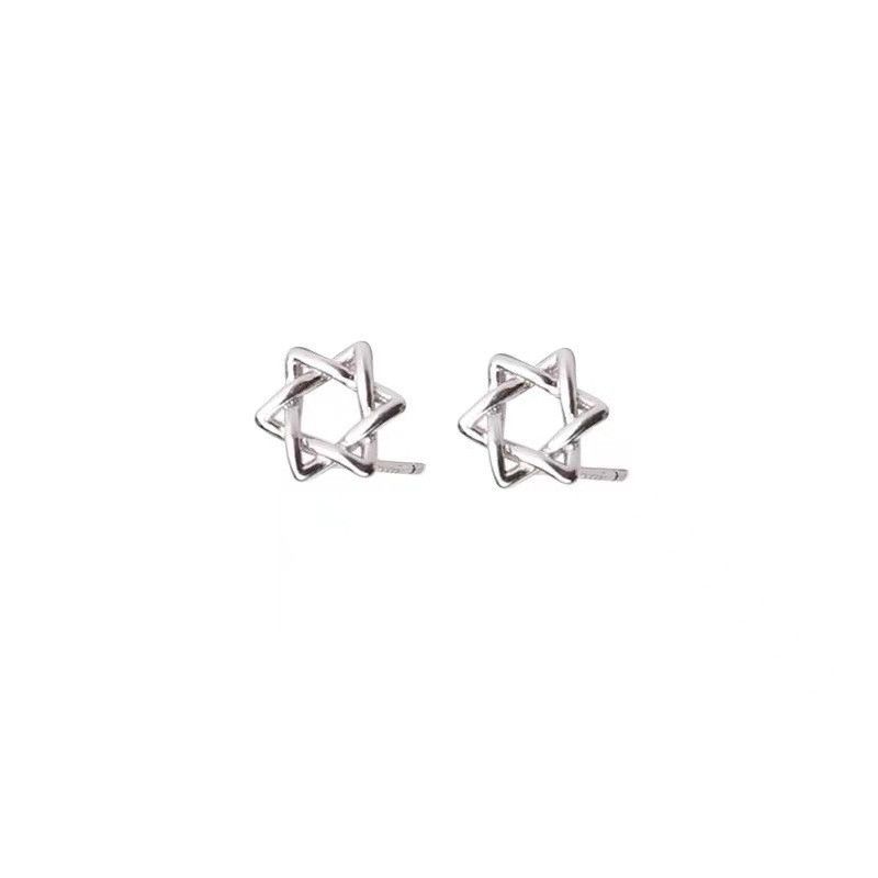 Jewelry Vibe Earrings One Pairs Chrome Jewelry Size ONE SIZE - 5 Thumbnail