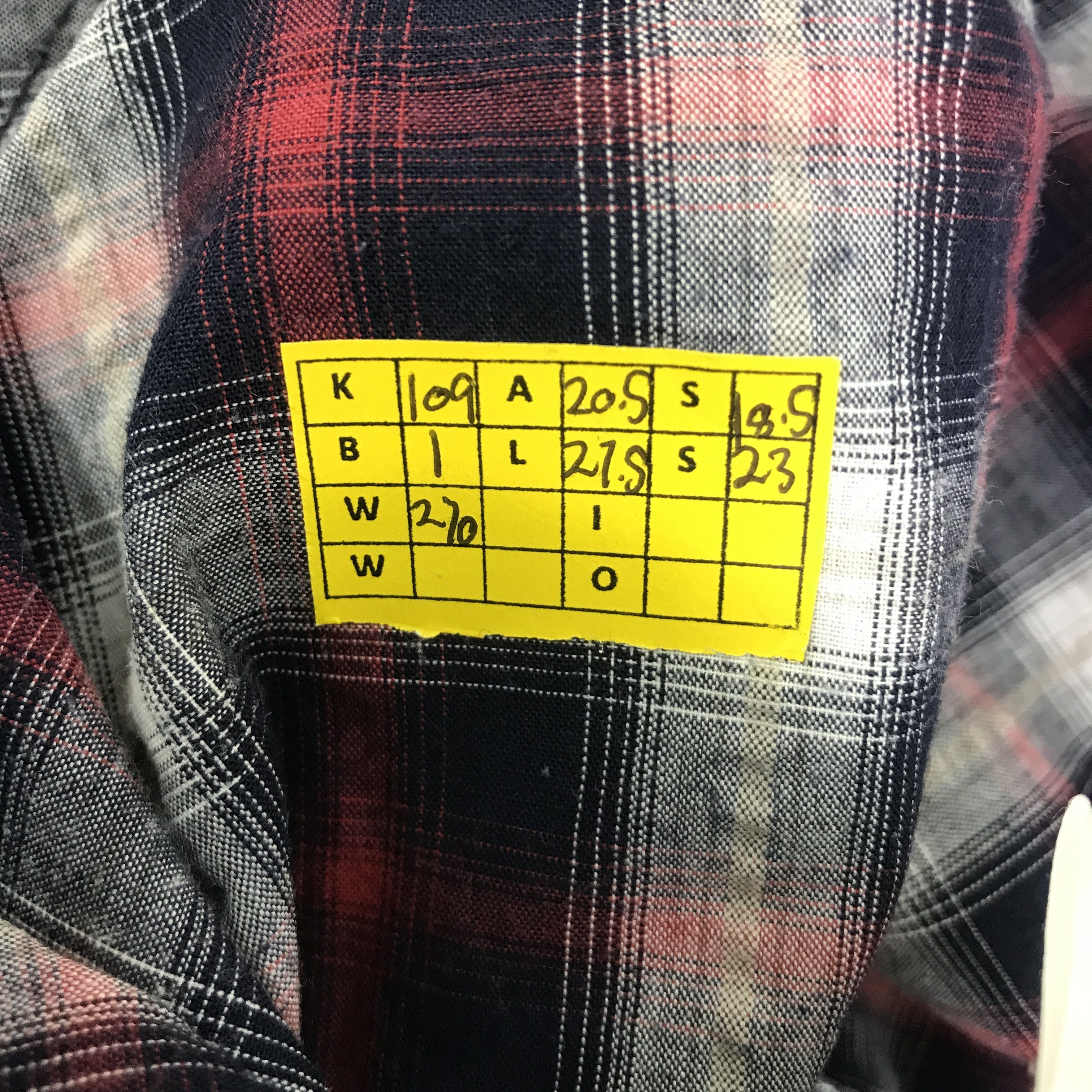 Kansai Yamamoto kansai yamamoto Flannel zipper jacket K109B1 Size US M / EU 48-50 / 2 - 13 Thumbnail