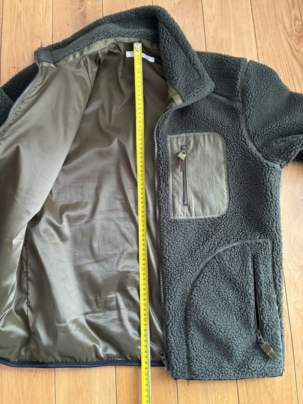 Fujito Fujito fleece blouson olive green size 2 M Size US M / EU 48-50 / 2 - 3 Thumbnail