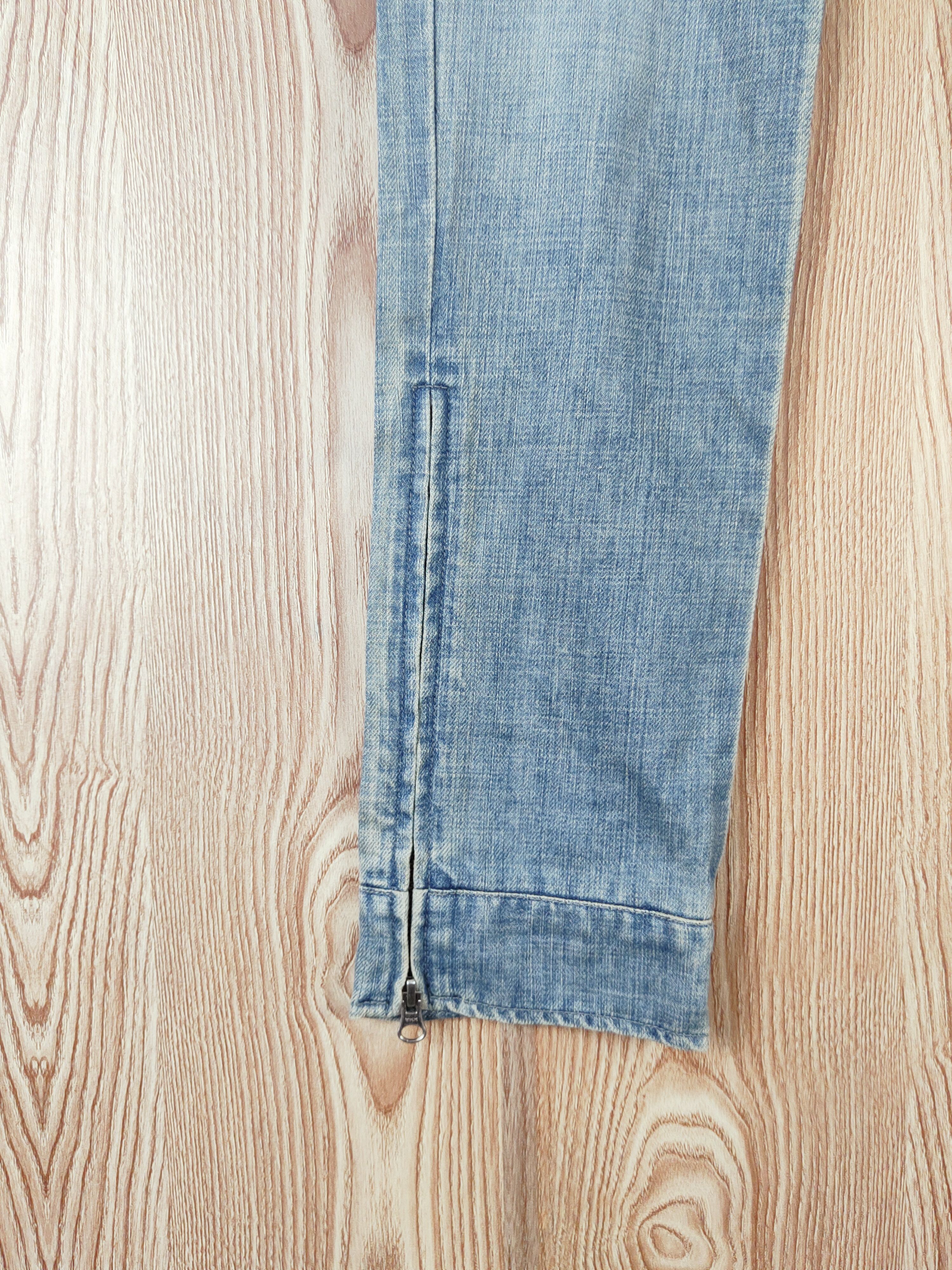 Jil Stuart Jill Stuart Blue Faded Distressed Ripped Jeans #W192 Size 27" / US 4 / IT 40 - 5 Thumbnail