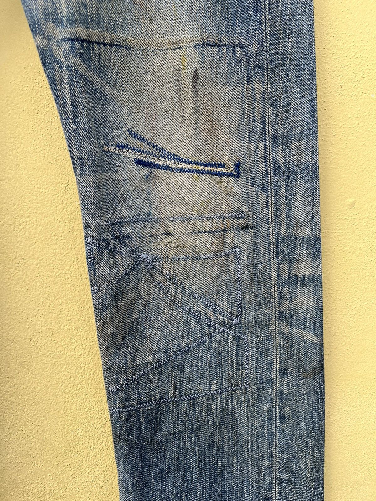Paul Smith × Paul Smith Red Ear Distressed paul smith red ear jeans Size US 34 / EU 50 - 9 Thumbnail