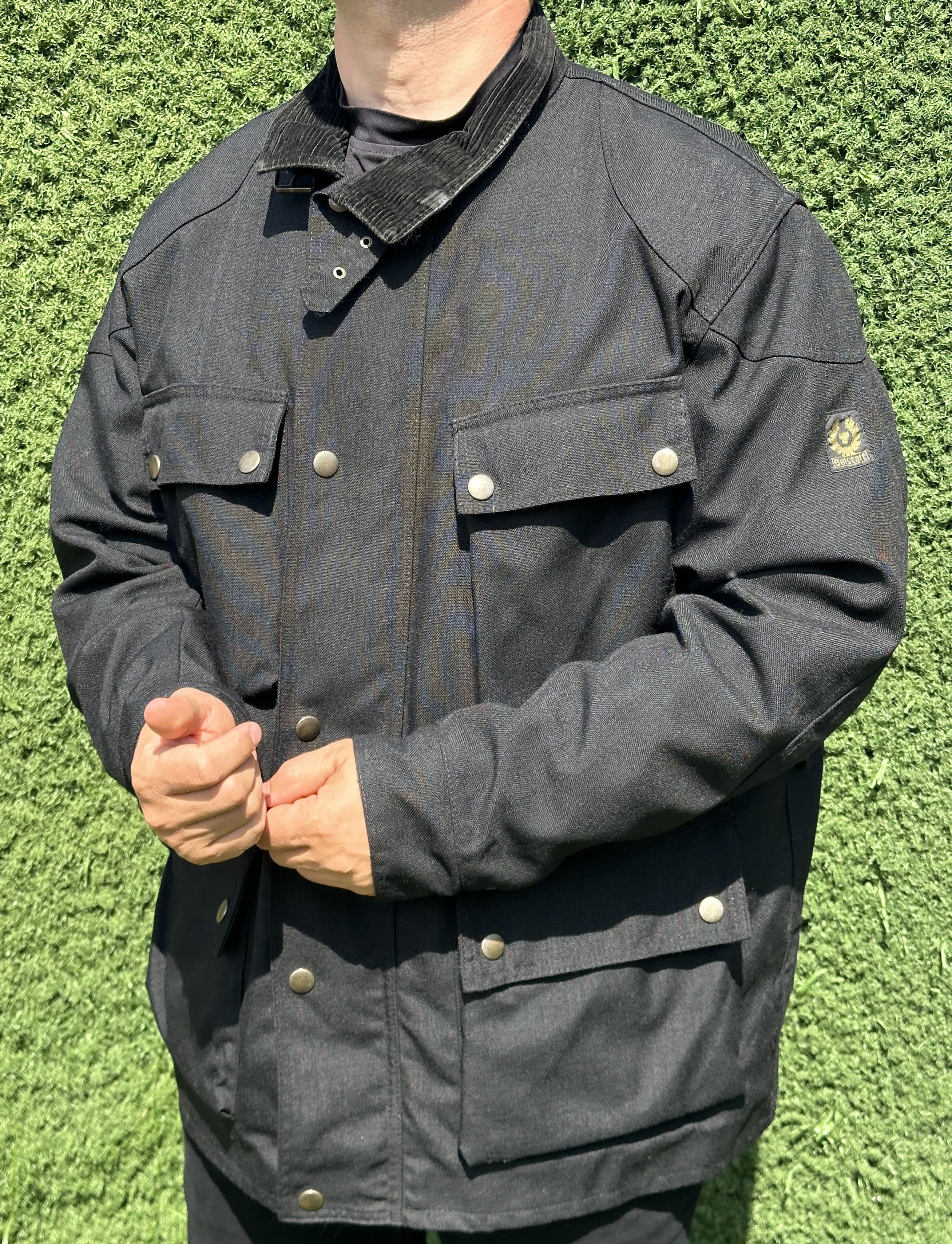 Belstaff Valtherm Insulated Knit Belstaff Biker Professional Size XL Size US XL / EU 56 / 4 - 9 Thumbnail