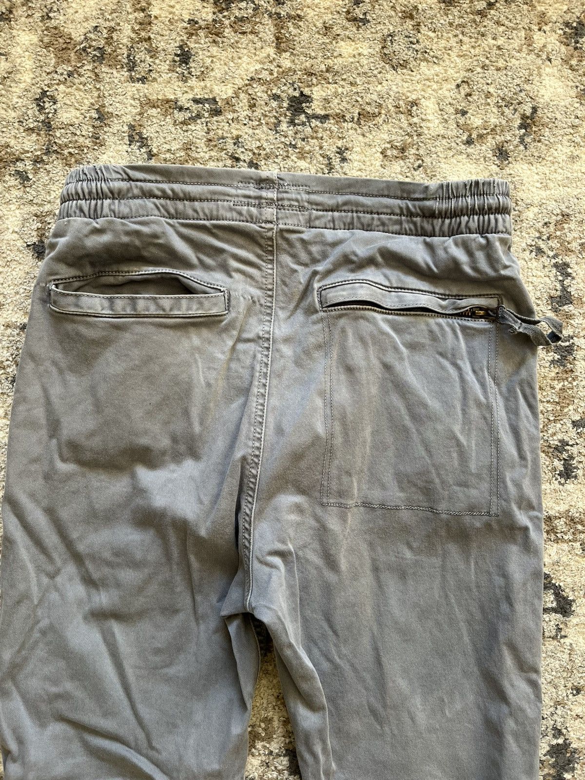 American Eagle Outfitters American Eagle Gray Zipper Bottom Joggers Size US 28 / EU 44 - 7 Thumbnail