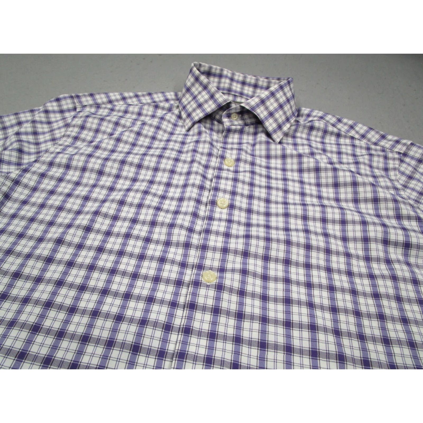 Peter Millar Peter Millar Shirt Mens M Purple Summer Comfort Button Up Performance Golf Size US M / EU 48-50 / 2 - 2 Thumbnail