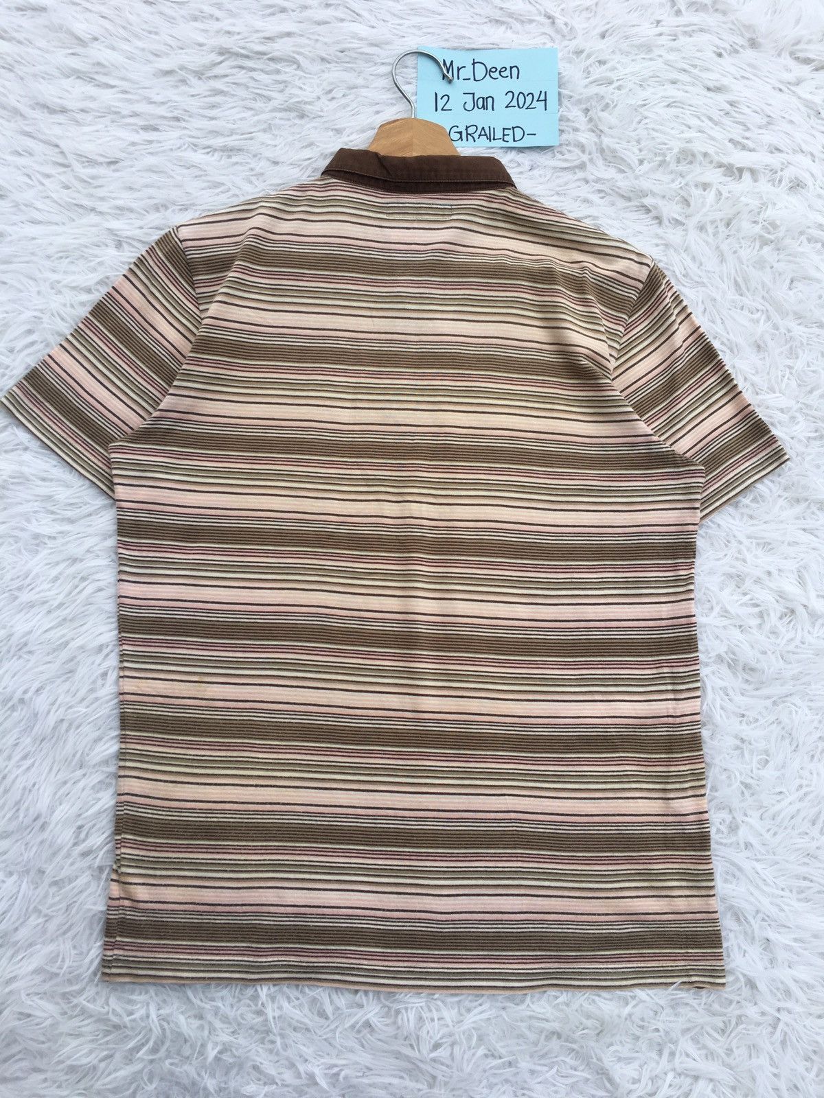 Katharine Hamnett London Rare Vintage HAMNETT London Stripes Tshirt Size US M / EU 48-50 / 2 - 10 Thumbnail