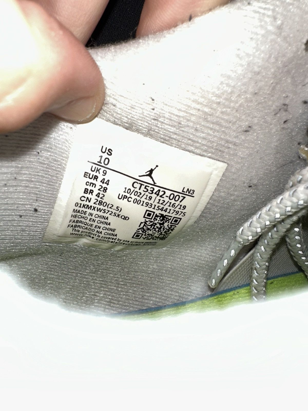 Jordan Brand Jordan 4 Neon Size US 10 / EU 43 - 5 Thumbnail