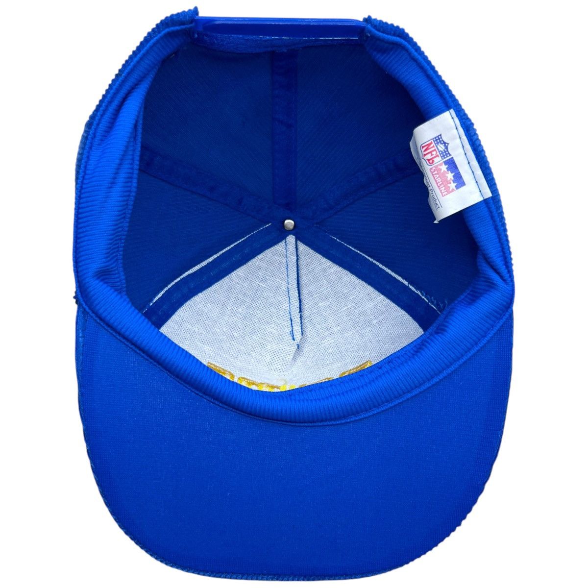 NFL × Vintage Vintage 90s NFL Los Angeles Rams Corduroy Spell Out Snapback Size ONE SIZE - 6 Thumbnail