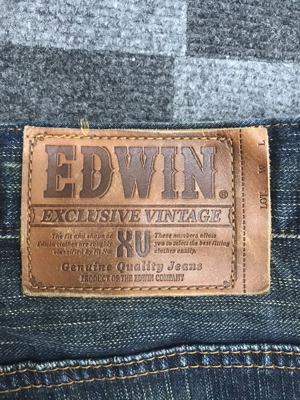 Edwin Very Rare Rusty Edwin XV Jeans Size US 35 - 15 Thumbnail