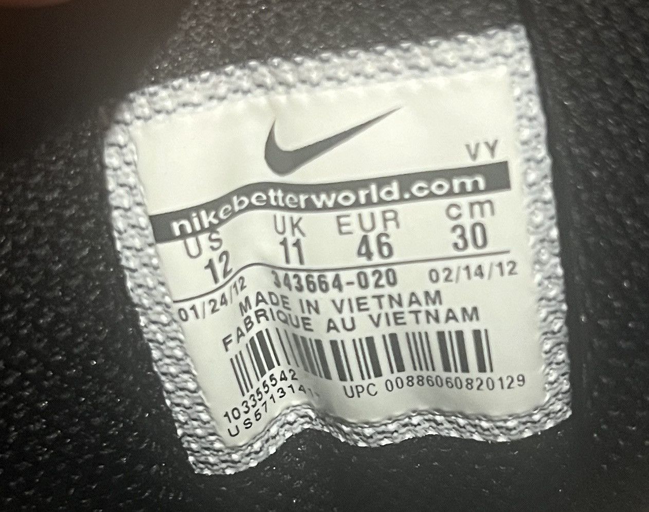 Nike SIZE 12 MEN - Nike Air Twilight Mid Black Green White Size US 12 / EU 45 - 6 Thumbnail