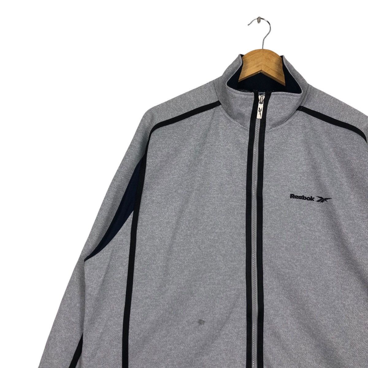 Reebok × Vintage Vintage Reebok Track Top Sweater Sportswear Running Wear Size US L / EU 52-54 / 3 - 6 Thumbnail