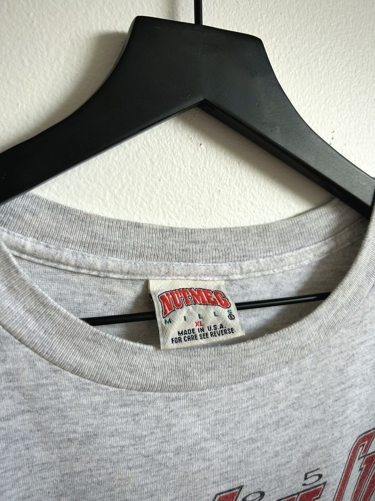 Nutmeg Vintage 1995 NHL NJ Devils Championship Tee Size US XL / EU 56 / 4 - 4 Thumbnail
