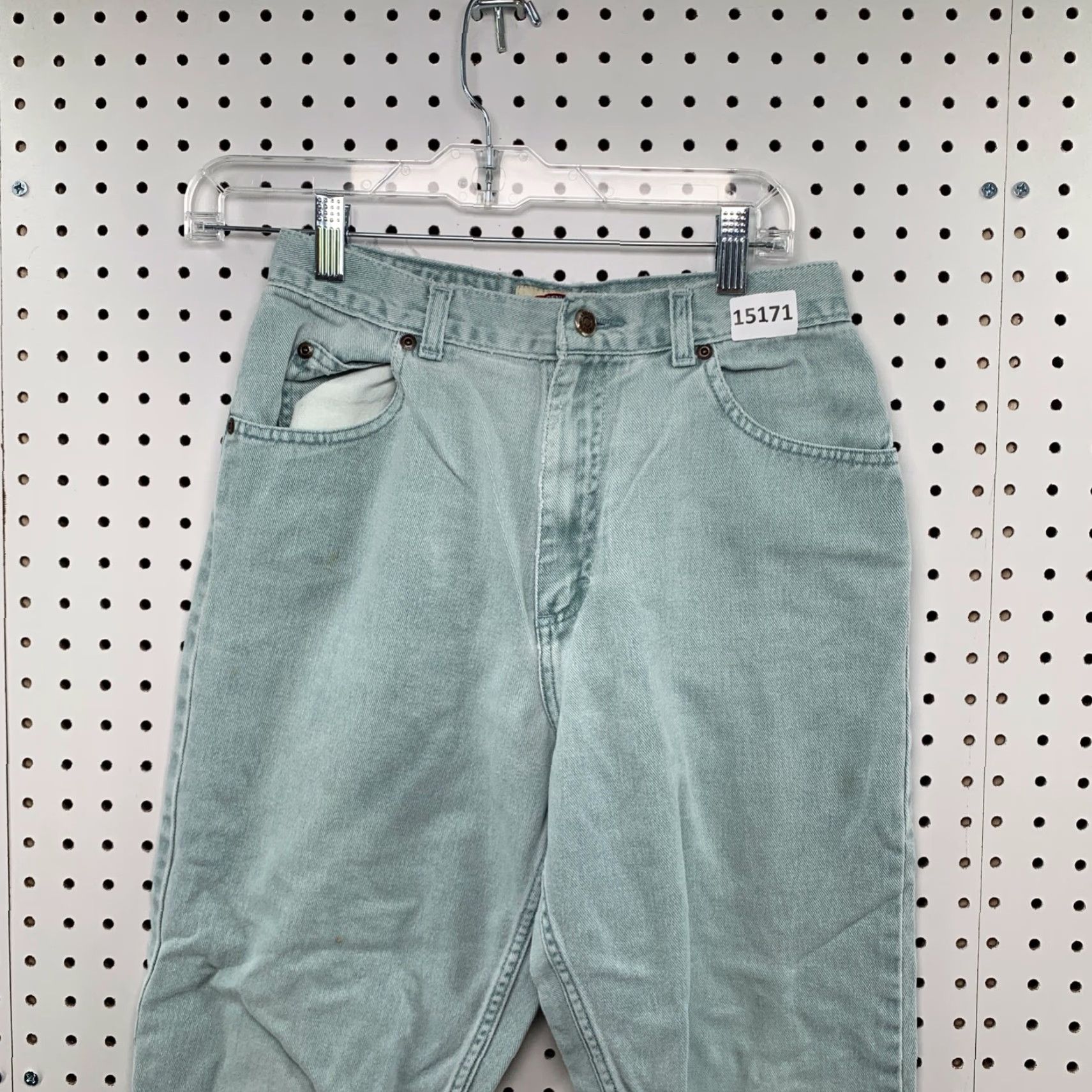 Vintage Vintage Sonoma Jeans 10P Petite Mom High Rise Straight Blue Denim 26X25 Womens Jeans Size 32" / US 10 / IT 46 - 4 Thumbnail