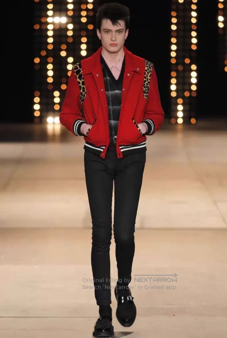 Saint Laurent Paris Saint Laurent Paris Size 37 Viscose Cuban Collar Pink Bamb Size US S / EU 44-46 / 1 - 9 Thumbnail